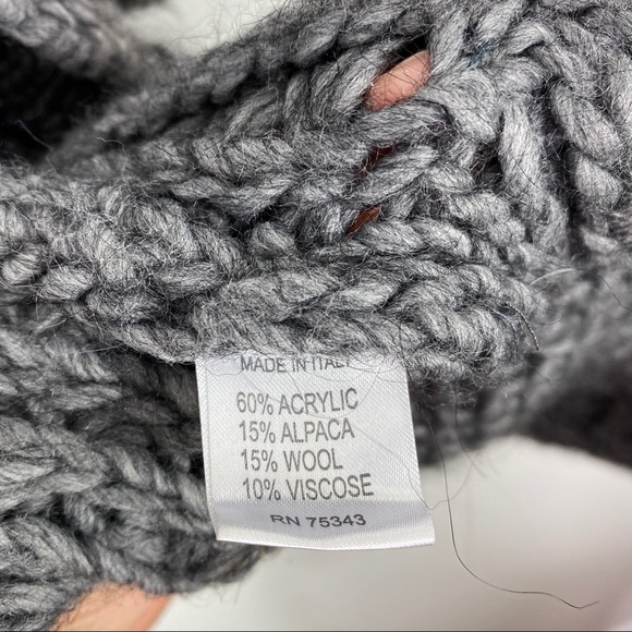 Elsamanda Made in Italy Chucky Knit Cardigan Small - Picture 7 of 7